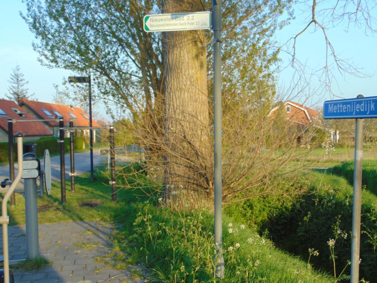 Polderhuis Voor 8-10 Personen Aan Zee Nieuwvliet Eksteriør bilde